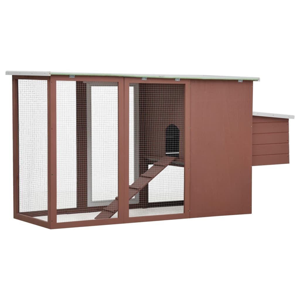 Durable Wooden Chicken Cage - Cozy Shelter for Your Feathered Friends