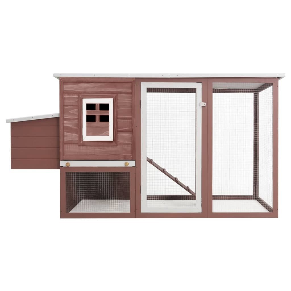 Durable Wooden Chicken Cage - Cozy Shelter for Your Feathered Friends