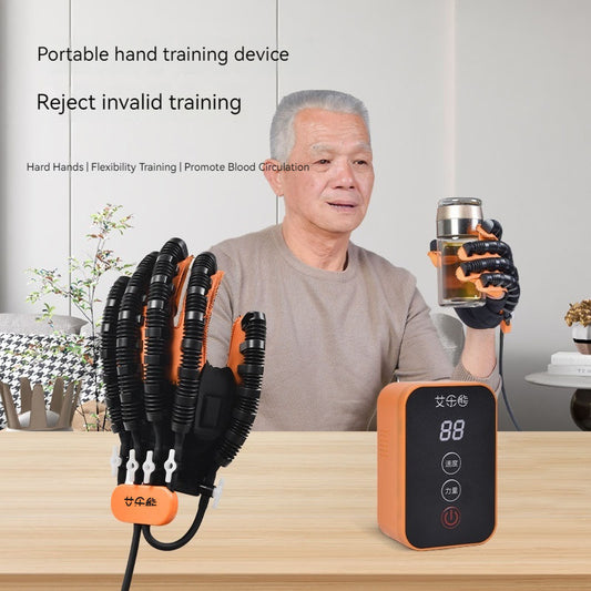 Electric Intelligent Rehabilitation Gloves for Hemiplegia Stroke Hand Stiffness – Advanced Hand Therapy Device