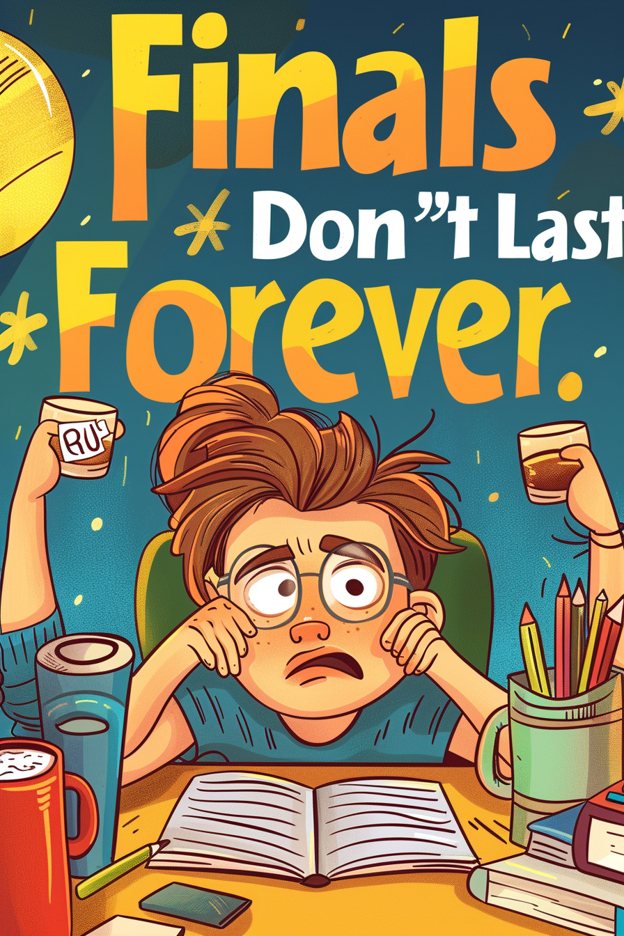 Motivational Posters | Digital Downloads | “Finals Don’t Last Forever”