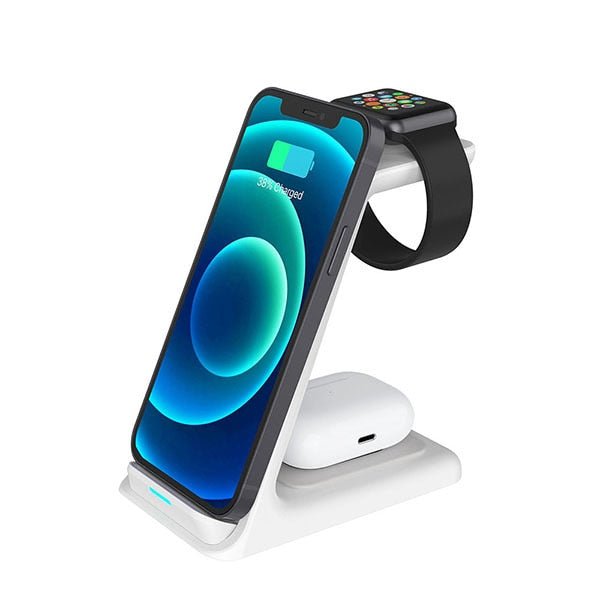 3 in 1 20W Wireless Charger Stand Dock - EMart-Express