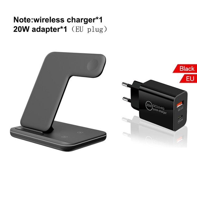 3 in 1 Wireless Charger 15W - EMart-Express