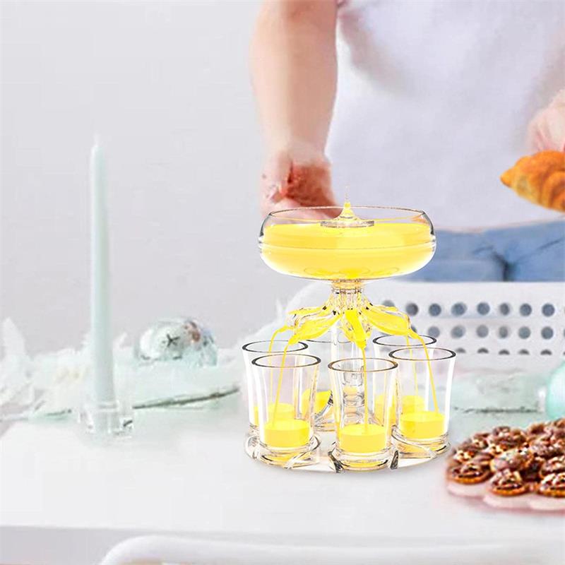 6 Shot Glass Dispenser Holder - EMart-Express