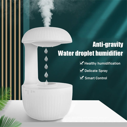 Anti-gravity Air Humidifier Mute Countercurrent Humidifier Levitating Water Drops Cool Mist Maker Fogger Relieve Fatigue - EMart-Express