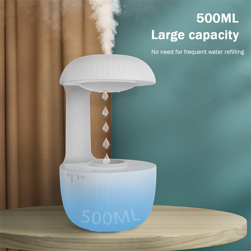 Anti-gravity Air Humidifier Mute Countercurrent Humidifier Levitating Water Drops Cool Mist Maker Fogger Relieve Fatigue - EMart-Express