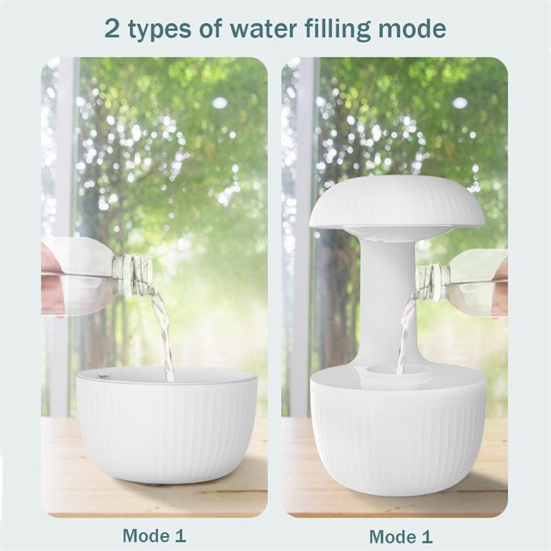 Anti-gravity Air Humidifier Mute Countercurrent Humidifier Levitating Water Drops Cool Mist Maker Fogger Relieve Fatigue - EMart-Express