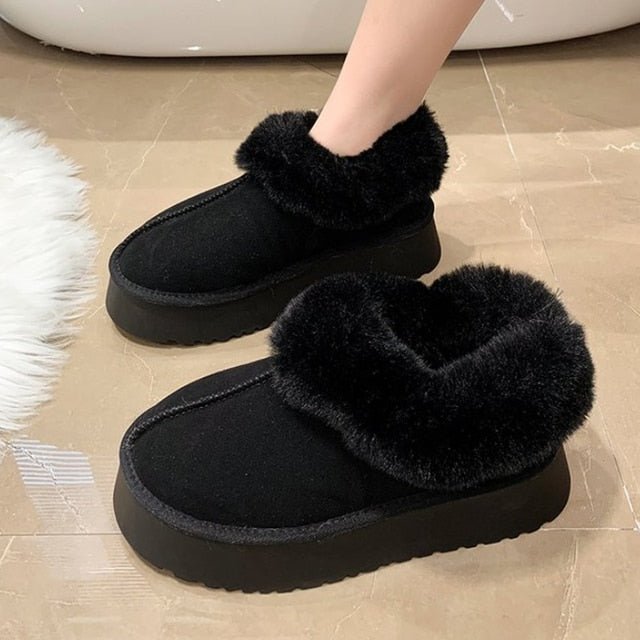 Anti-skid Sheepskin Snow Boots - EMart-Express