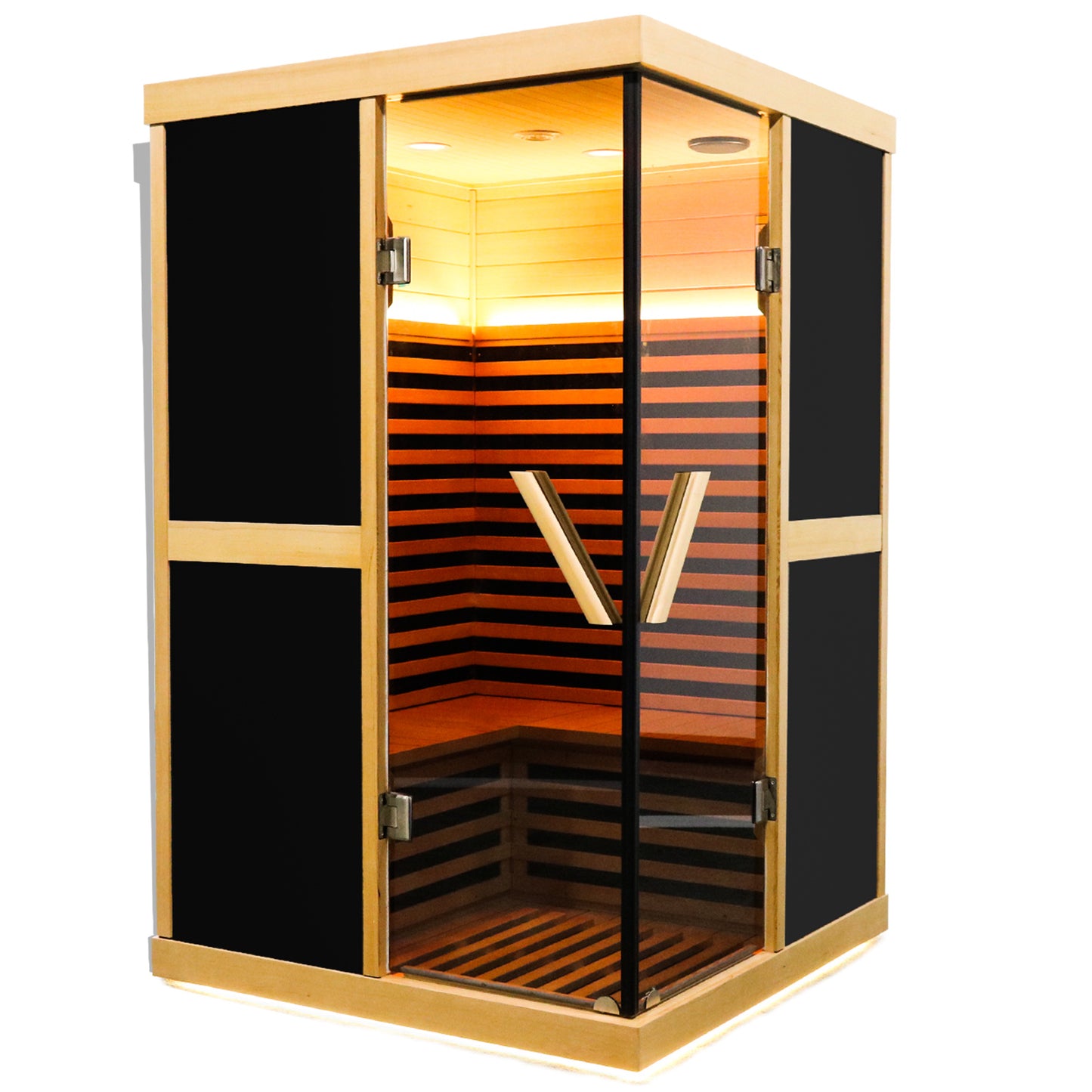 V-Shape Far Infrared Sauna Room for Two People