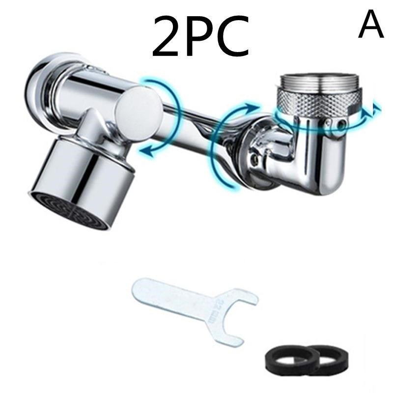 Universal 1080 Swivel Faucet Aerator Multifunction Faucet Extender Universal Swivel Splash Resistant Shower Head - EMart-Express