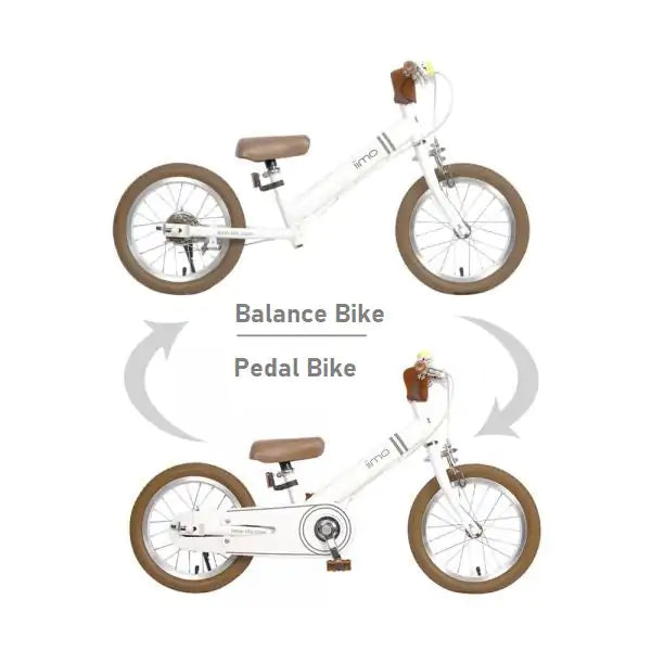 iimo 2-in-1 Balance Bike 14" | Converts to Pedal Bike